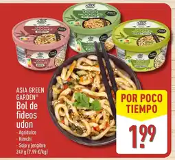 ALDI ASIA GREEN GARDEN Bol de fideos udon oferta