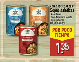 ALDI ASIA GREEN GARDEN Sopas asiáticas oferta