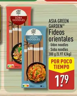 ALDI ASIA GREEN GARDEN Fideos orientales oferta