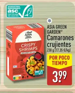 ALDI ASIA GREEN GARDEN Camarones crujientes oferta
