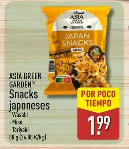 ALDI ASIA GREEN GARDEN Snacks japoneses oferta