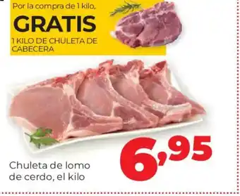 Alimerka Chuleta de lomo de cerdo oferta