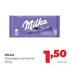 Alimerka MILKA Chocolate con leche oferta