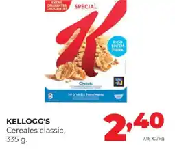 Alimerka KELLOGG'S Cereales classic oferta