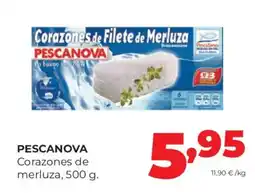 Alimerka PESCANOVA Corazones de merluza oferta