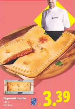 Lidl Empanada de atún oferta