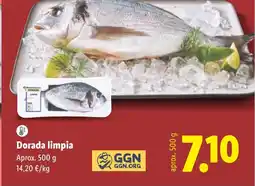 Lidl Dorada limpia oferta