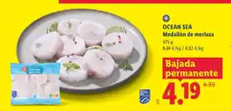 Lidl OCEAN SEA Medallón de merluza oferta