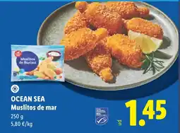 Lidl OCEAN SEA Muslitos de mar oferta