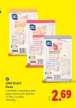 Lidl CHEF SELECT Flauta oferta