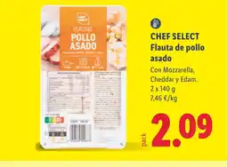 Lidl CHEF SELECT Flauta de pollo asado oferta