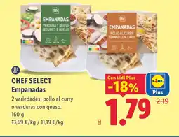 Lidl CHEF SELECT Empanadas oferta