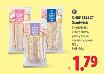 CHEF SELECT Sándwich