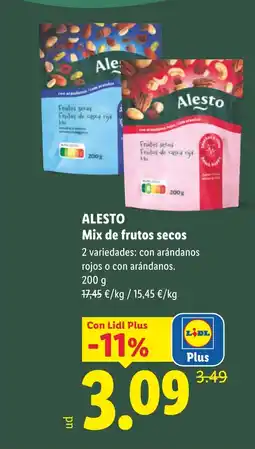 Lidl ALESTO Mix de frutos secos oferta