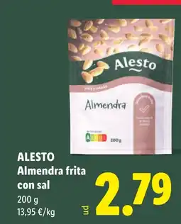 Lidl ALESTO Almendra frita con sal oferta