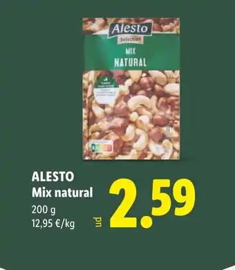 Lidl ALESTO Mix natural oferta