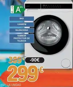 E.Leclerc Candy - lavadora ey29b837 oferta