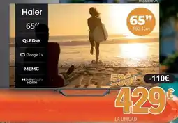E.Leclerc Haier - tv h65s80eux oferta