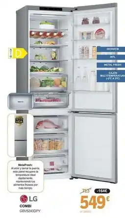 E.Leclerc Lg - combi gbv5240dpy oferta