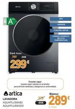 E.Leclerc Artica - lavadora aquaplus8ab2 oferta