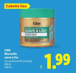 Lidl CIEN Mascarilla suave y liso oferta