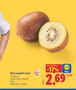 Lidl Kiwi sungold zespri oferta