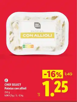 Lidl CHEF SELECT Patatas con allioli oferta