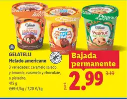 Lidl GELATELLI Helado americano oferta
