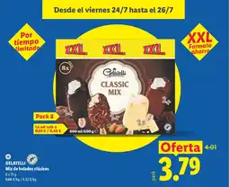 Lidl GELATELLI Mix de helados clásicos oferta