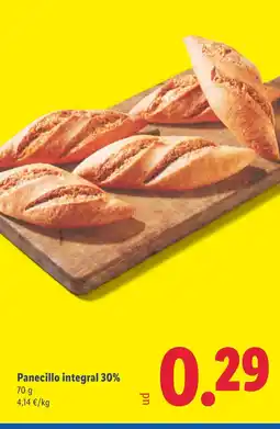 Lidl Panecillo integral oferta
