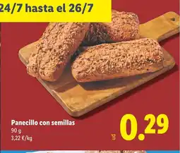 Lidl Panecillo con semillas oferta
