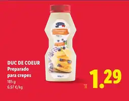 Lidl DUC DE COEUR Preparado para crepes oferta