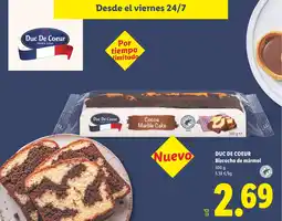 Lidl DUC DE COEUR Bizcocho de mármol oferta