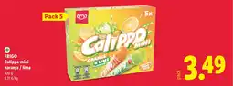 Lidl FRIGO Calippo mini naranja / lima oferta