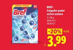 Lidl BREF Colgador poder activo océano oferta