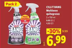 Lidl CILLIT BANG Multiusos quitagrasas oferta