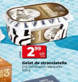 Dia DIA TEMPTATION Gelat de stracciatella oferta