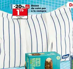 Dia Bossa de cotó per a la compra oferta