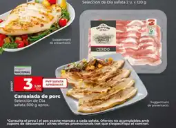 Dia SELECCIÓN DE DIA Cansalada de porc oferta