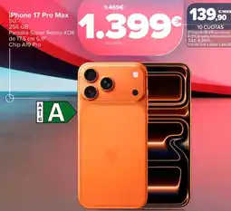 Carrefour iPhone 17 Pro Max oferta