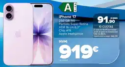 Carrefour iPhone 17 256 GB 5G oferta