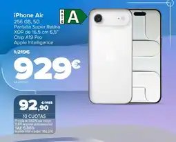Carrefour iPhone Air 256 GB 5G oferta