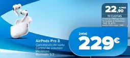 Carrefour AirPods Pro 3 oferta