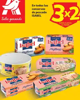 Alcampo ISABEL En todas las conservas de pescado oferta