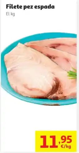 Alcampo Filete pez espada oferta