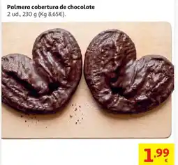 Alcampo Palmera cobertura de chocolate oferta