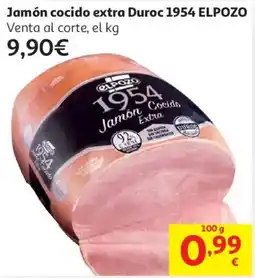 Alcampo 1954 ELPOZO Jamón cocido extra Duroc oferta