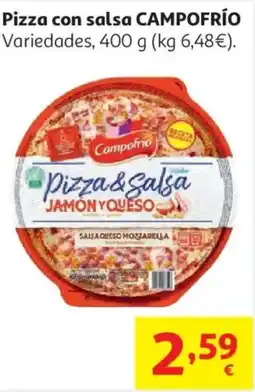 Alcampo CAMPOFRÍO Pizza con salsa oferta