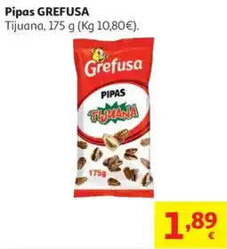 Alcampo GREFUSA Pipas oferta