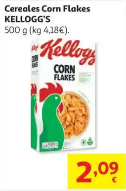 Alcampo KELLOGG'S Cereales Corn Flakes oferta